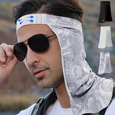 Summer Sun Protection Hat for Outdoor Fishing Cycling Breathable UV Sun Protection High Elastic Neck Protection Men's Headscraf