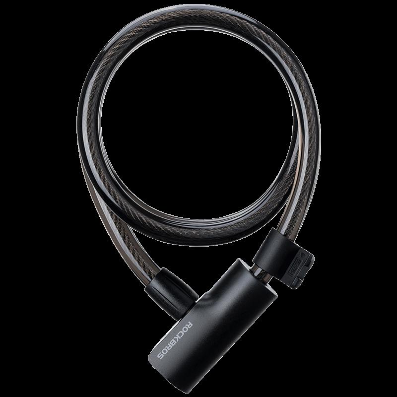 Rockbros Κλειδαριά Ποδηλάτου με Ατσάλινο Καλώδιο