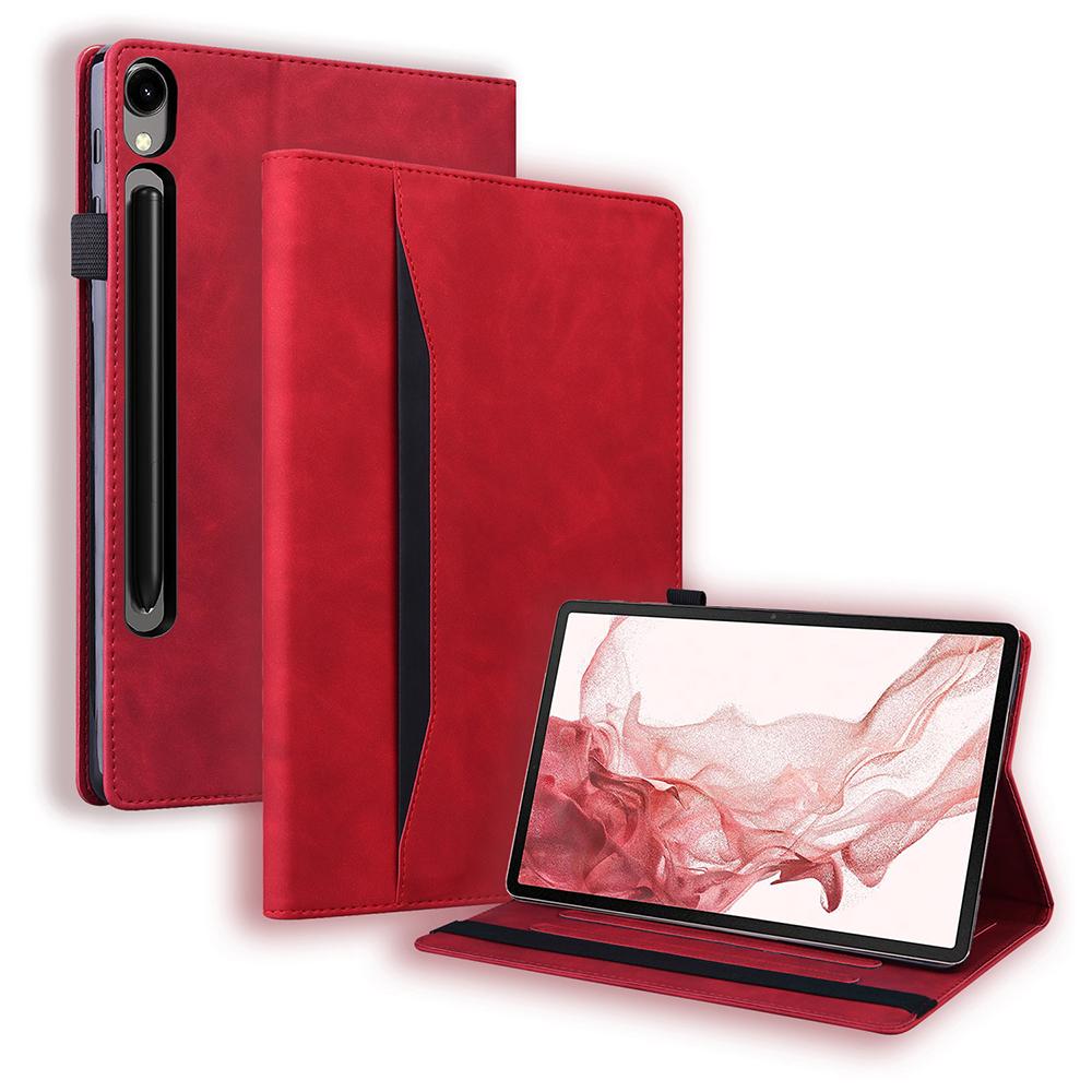 Tablet Case For Samsung Galaxy Tab S10 Lite/S10 FE/S9/S9 FE/S8/S7 , PU Leather Protective Folio Cover with Card Holder