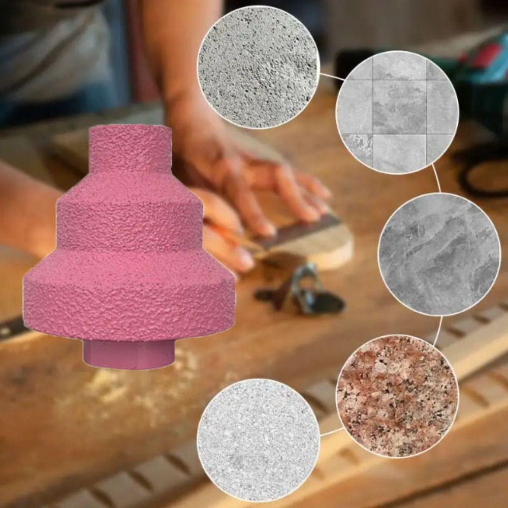 Straight Flute Design Multi Layer Tapered Reamer Core Drill Bit  Ceramic Tile Stone