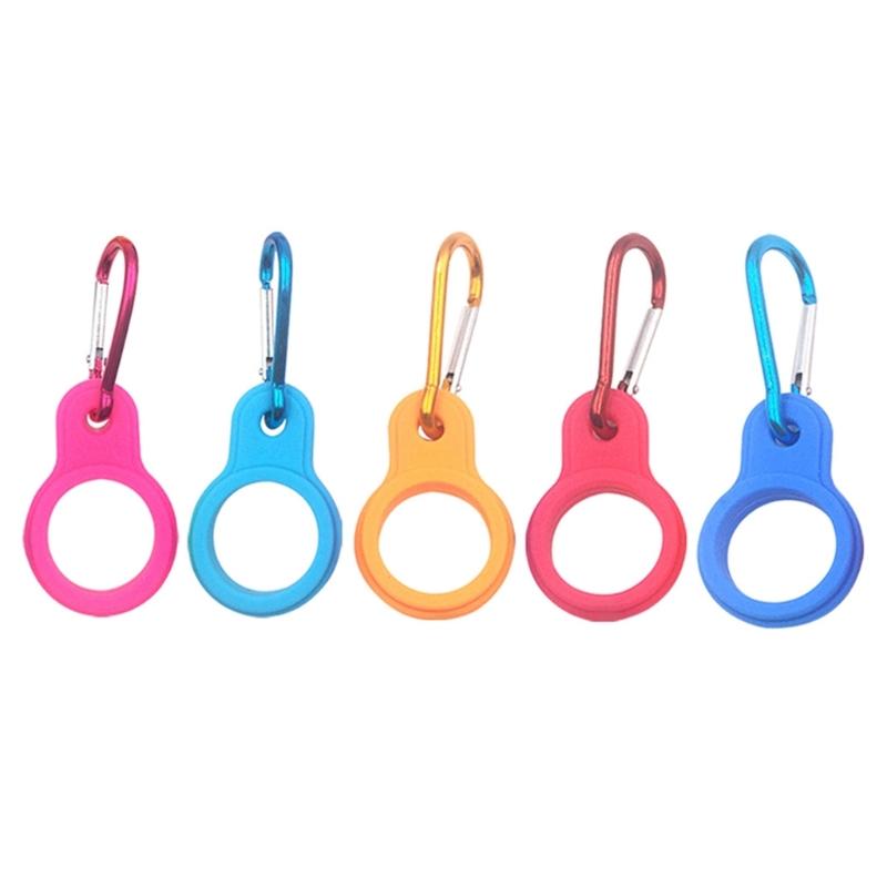 5pack Quickly Release Hydratation Clip Durability Silicones Bottles Attachments for Active Lifestyle