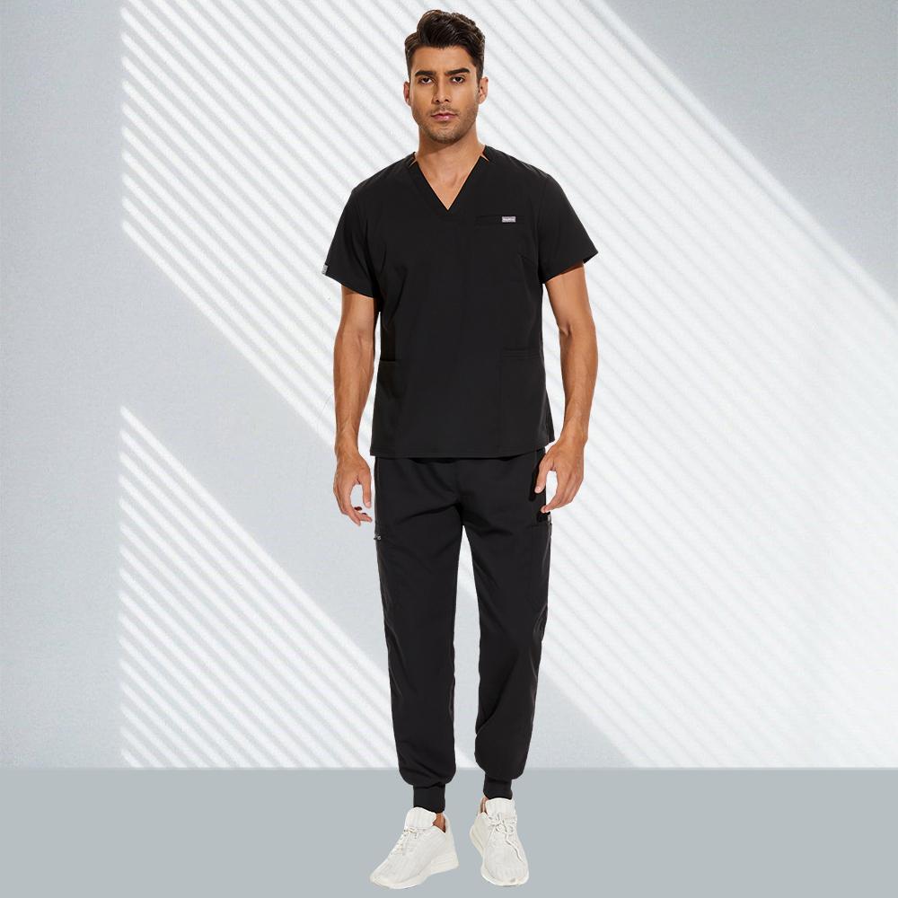 2025 neue Männer Medizinische Peelings Tops Hose Unisex Chirurgische Sets Frauen Schönheit Salon Uniformen Dental Cic Arbeitskleidung Overalls Pflege Kleidung