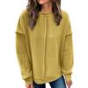 Fashion Loose Sports Crewneck Sweatshirt Casual Pullover Long Sleeve Crewneck Sweatshirt