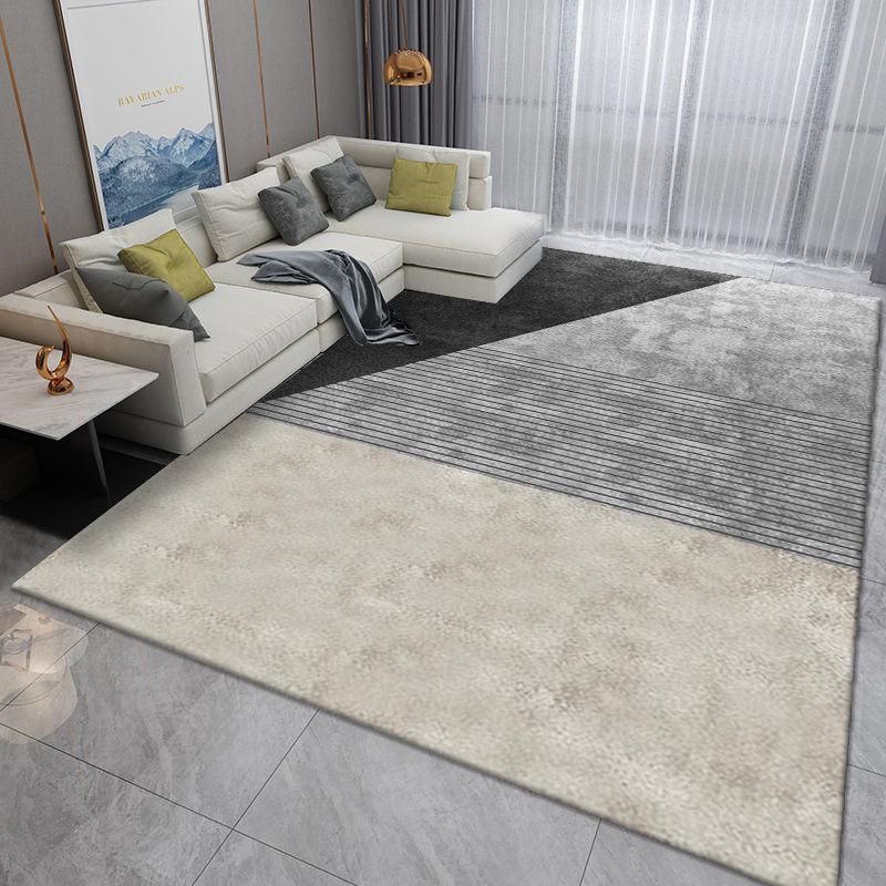 Nordic Modern Luxury Sofa & Coffee Table Set with High-End Carpets and Full-Cover Bedroom Mat