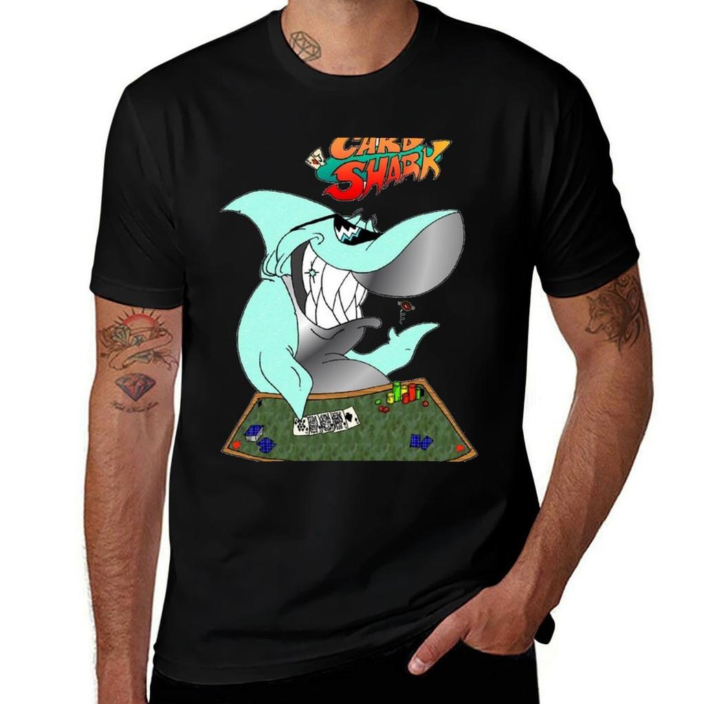 Card Shark Tshirt Cool Feeling Summer Tee Shirt