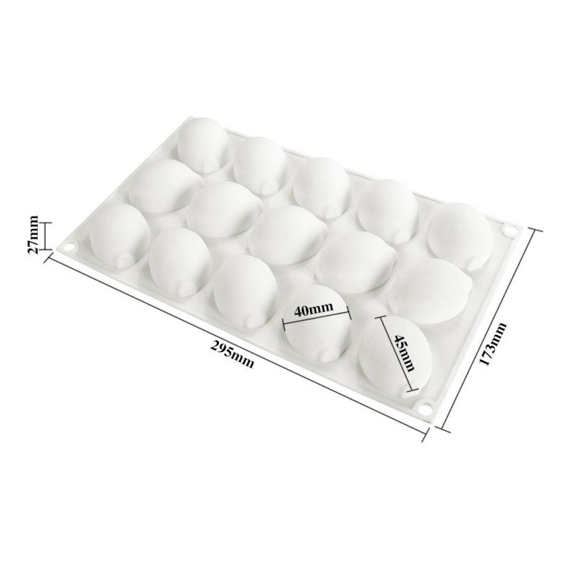 Mango Silicone Cake Mold for Fruit Mousse Homemade Dessert Pastry Bakeware  for Birthday Party