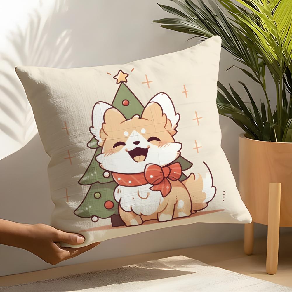 3 Funny Animals On The Internet Pillow Case Home Living Room Decoration Linen Pillowcover Pillow Cases Cushion Cover