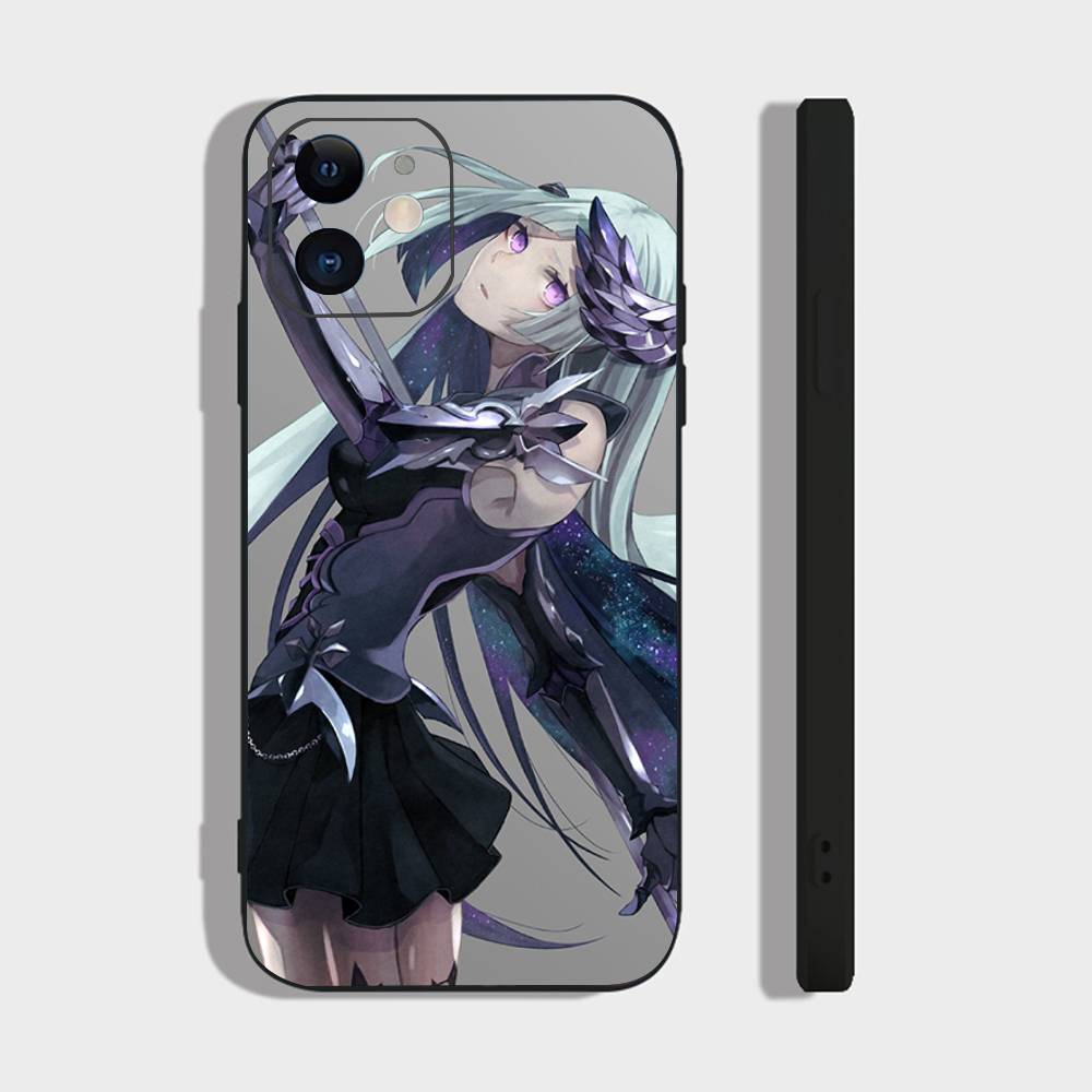 

Brynhildr Animated Game Fate Grand Order Phone Case For IPhone 17 Air 16 15 14 13 Pro Max 11 12 Black Silicone Cover IPHONE 12