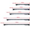 LED Warning Light Bar 684W, Ece R65 Homologation - 51 Lighting Modes Orange