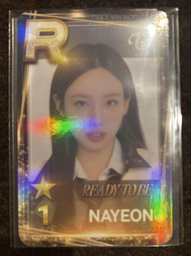 [USED] TWICE Nayeon SSJYP Shusuje Real Card Ready to be