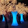 Rechargeable LED Luminous Square Table