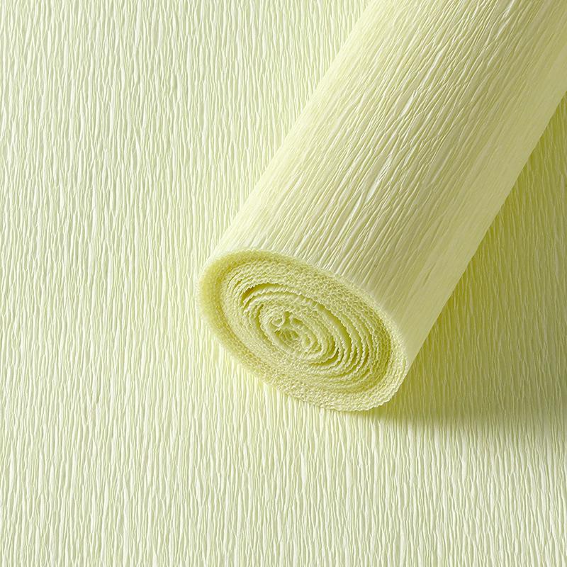 Farbiges Krepppapier für Blumenverpackungen und DIY-Floralkunst