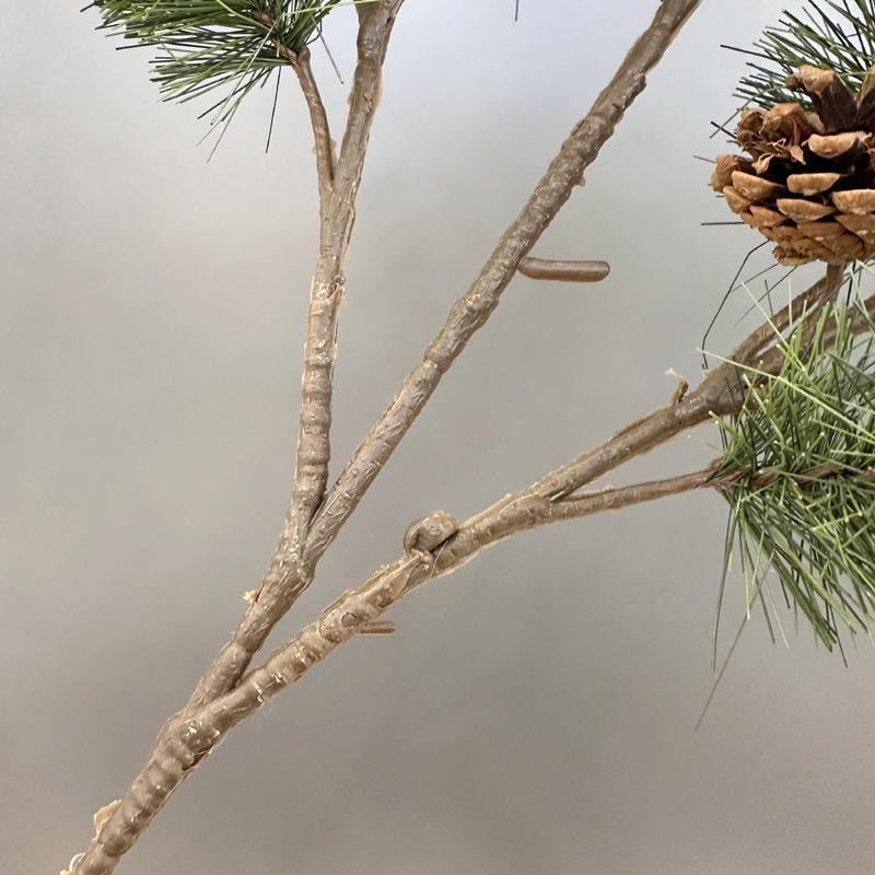 Artificial Pine Needle Christmas Tree Branch with Fruit