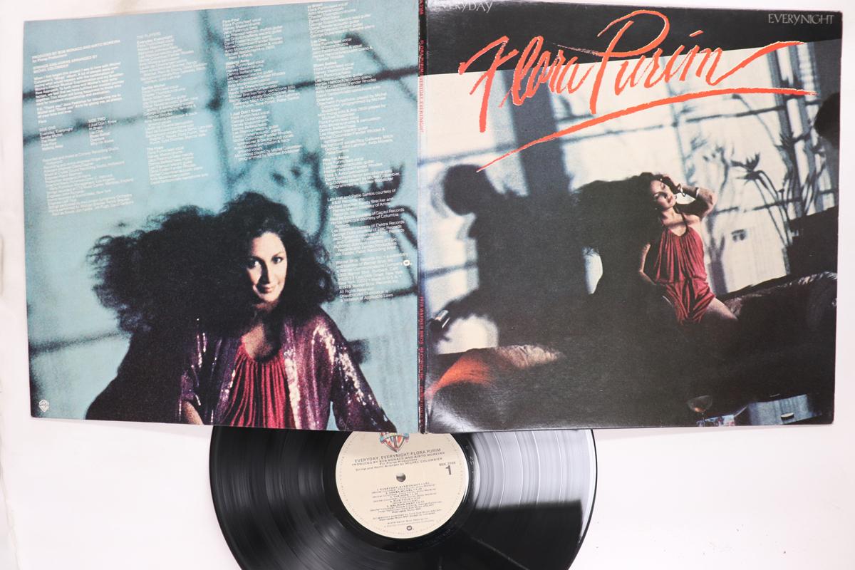 

LP Record FLORA PURIM Everyday Everynight BSK3168 WARNER BROS 1978 US Latin Used