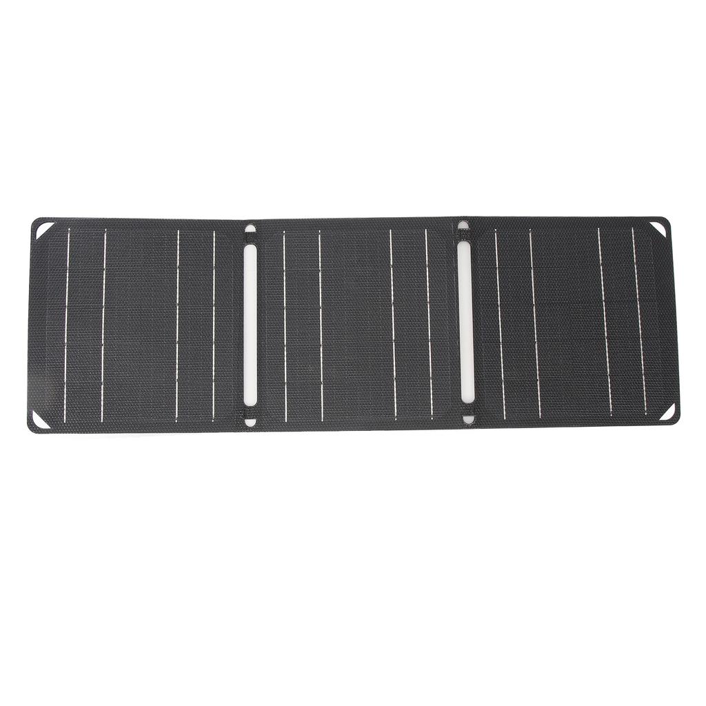 Faltbares Solarpanel 20W IPX4 Wasserdichtes Tragbares Ladegerät 5V 9V 2A mit 2 USB-Ausgängen für Outdoor
