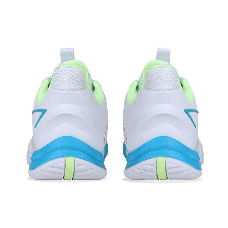 Li Ning Ground Flying SE Fabric Shock Absorption Non-Slip Wear-Resistant Breathable Lightweight Low-Top Badminton Shoes Unisex Shoes White AYZS014-2