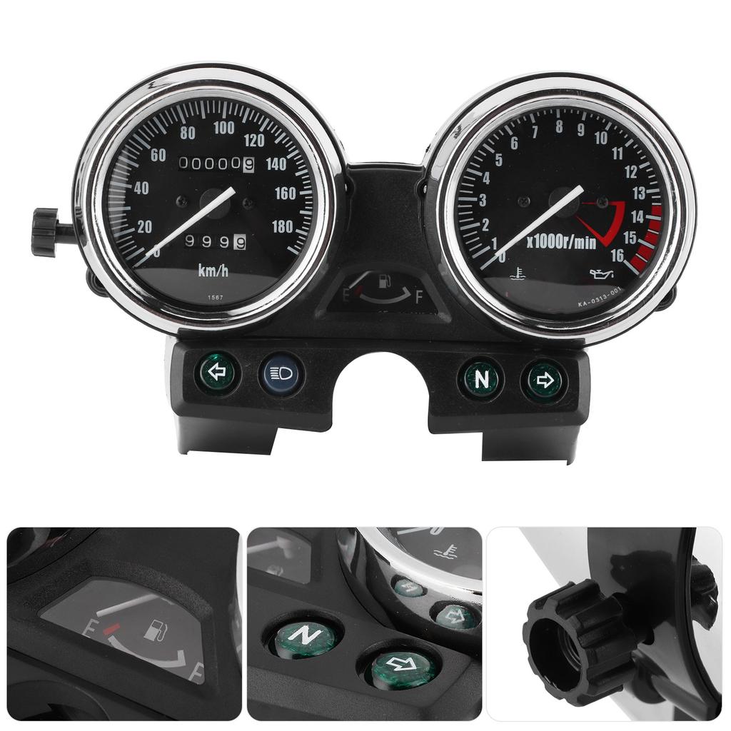 Ensemble Compteurs Moto Odomètre Compteur de Vitesse Tachymètre Adapté pour ZRX400 750 1100 1994‑1997