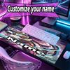 Custom Name Personalized Jinx Pattern Mousepad, Laptop PC Desk Mat, Decorative Desk Mat for Home Keyboard Pad Gift