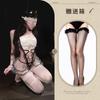 Sexy Lingerie Hot Passion Maid Suit Perspective Lace Seduction Busty Tits Maid Uniform A
