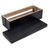 Kabelmanagementbox, 14,8x5,6x4,8 Zoll, Holzgehäuse, Kabelsortierer für Schreibtisch, TV, Computer, USB zum Abdecken und Verstecken von Kabeln