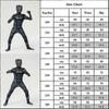 Black Panther Cosplay Performance Jumpsuit Halloween Kostüm Superheldenkostüm Für Kinder Jungen Männer E