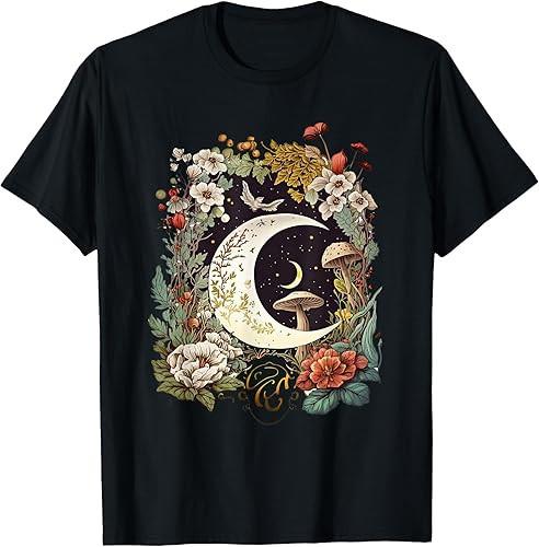 Aesthetic Goblincore and dark Cottagecore Mushroom Tees XXL