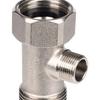 Professional Water Valves Splitters 7/8Inch Sturdy Brass Construction Leak Resistant Designs Bidet Shower Connectors