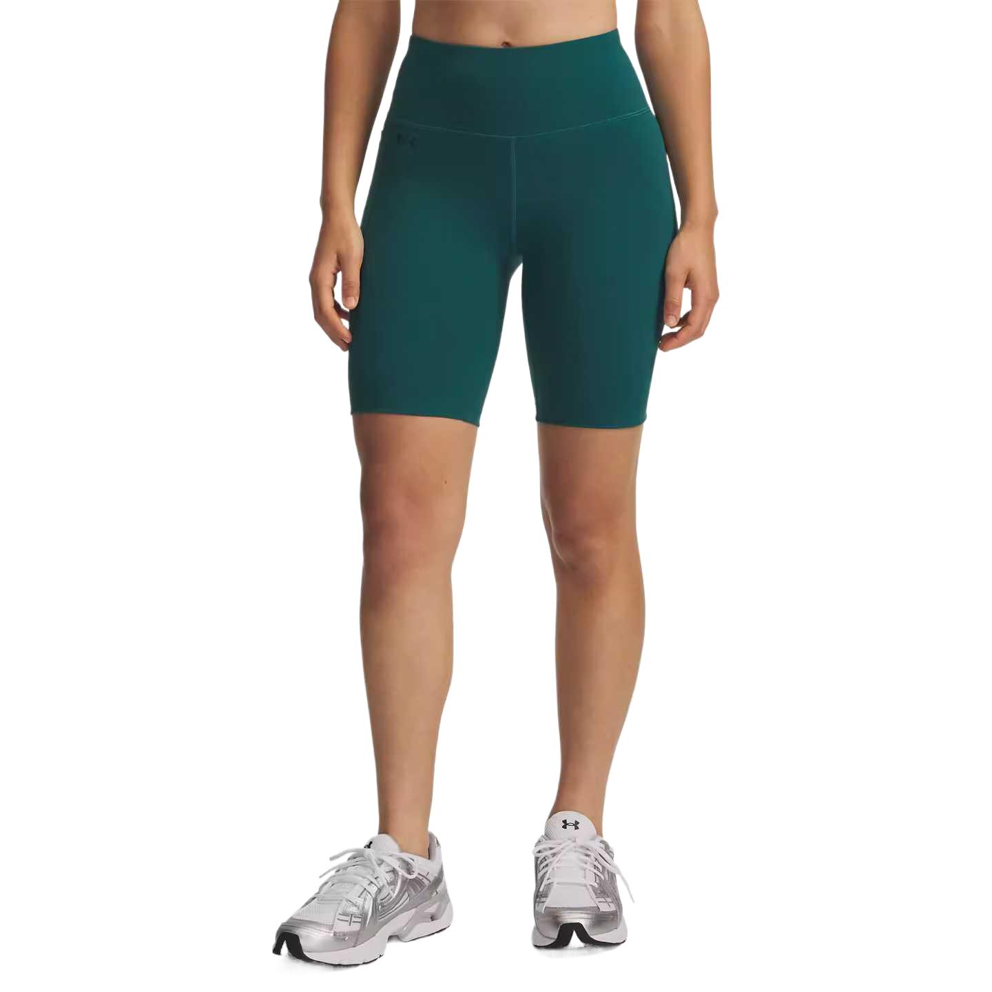 Under Armour Motion Solid High-Waisted Cycling Pants Women bottoms 1377088-338 XS