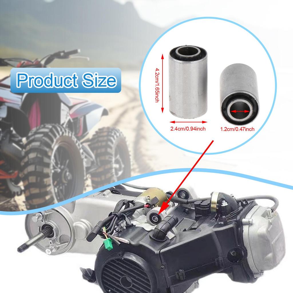 4Pcs Rear Swing Arm Bushes Rear Swing Arm Bushings for Mini Bike Quad