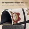 Non-Slip PVC Entrance Door Mat - Stain-Resistant, Cuttable, Coil Mat for Hallway/Mudroom