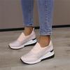 Ladies Fashion Rhinestone Leather Cloth Patched Thick Sole Wedges Heel Casual Sports Shoes Bohemian Sandals for Women Size 9