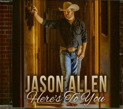 CD JASON ALLEN - Here's To You  SED7302 Japan Country Used