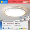 2025 LED Eye-Protecting Full Spectrum Ceiling Light for Bedroom and Living Room - Modern and Simple Design