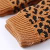 4Pcs/Set Winter Pet Dog Leg Socks Zebra Leopard Dots Print Non-slip Leg Warmers