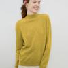 First-line Ready-to-wear% Wool Sweater Women's Semi-turtleneck Autumn and Winter Solid Color Loose Pullover Knitted Bottoming Sweater