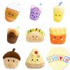 Creative Cartoon Snack And Beverage Little Rabbit Plush Pillow Sofa Cushion Stuffed Toy For Girls