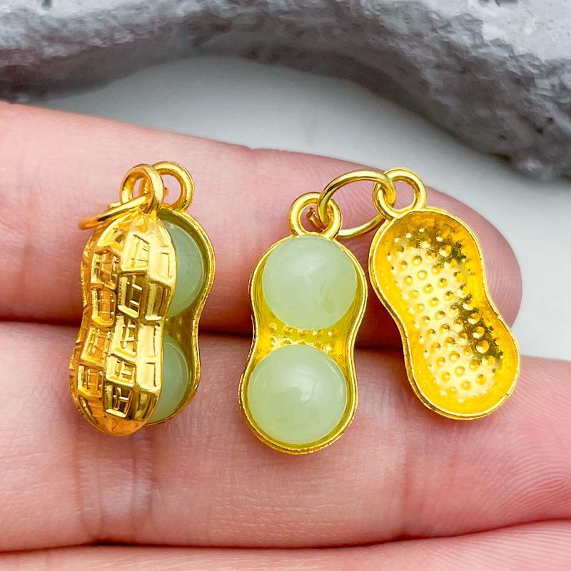 Natural Stone Charms Pendants 25PCS Set for DIY Necklace Earring Bracelet Making Non-toxic Supply for Kids Handcraft Classes