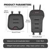 Car Breathable Ice Silk Heighten Seat Cushion Cover Backrest Protective Pads Accessories For KIA K5 K2 Rio Optima Sportage Venga