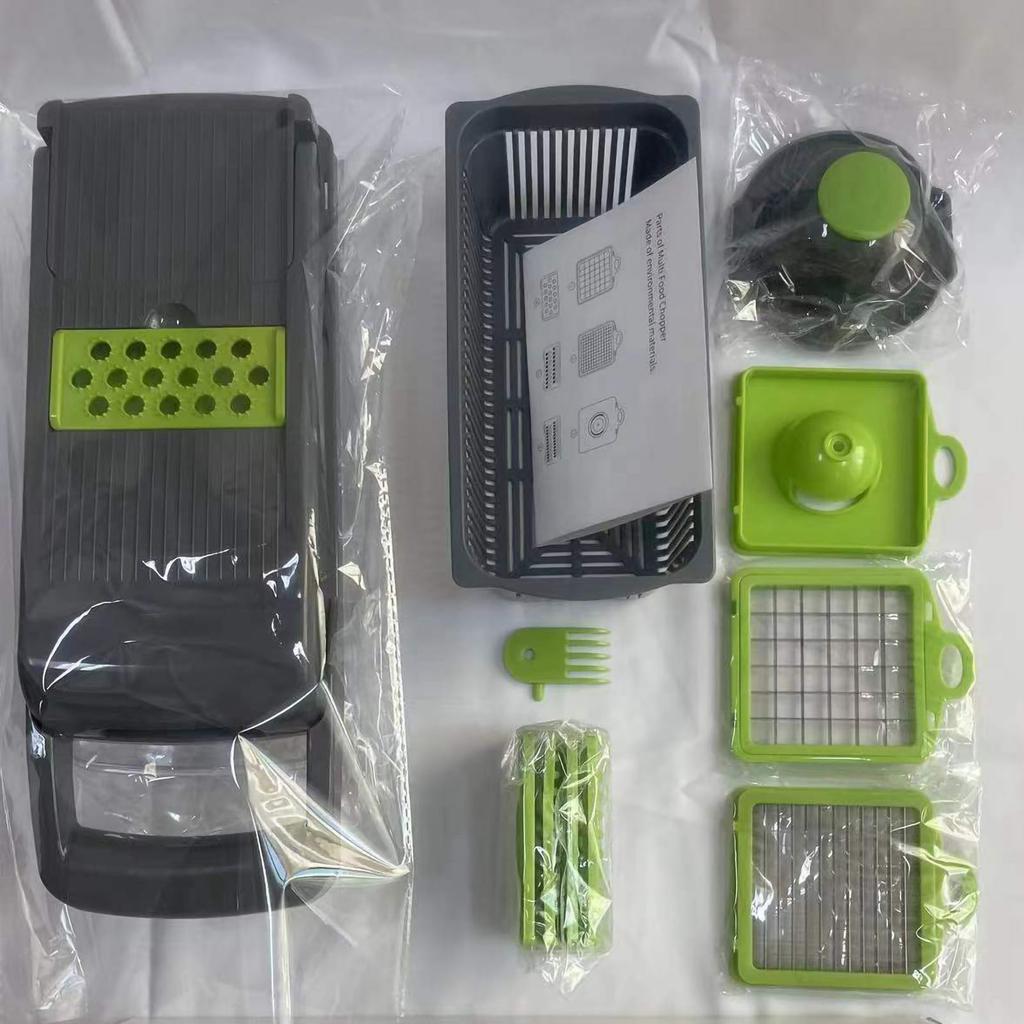 Vegetable Cutter Grater Plastic Metal Potato Carrot Chopper Multifunctional Kitchen Accessories