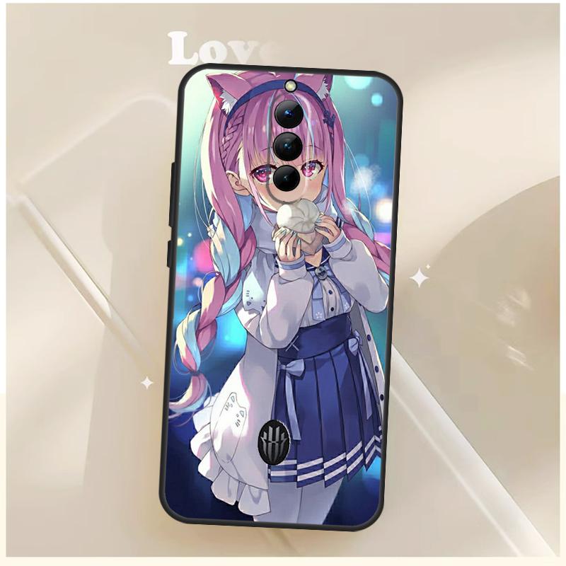 

Minato Aqua Hololive Case For ZTE Nubia Red Magic 10 Pro 10S 8S 9S 8 9 Pro Plus 6 7 6S 7S RedMagic 10 Air Cover Red Magic 8 Pro Plus