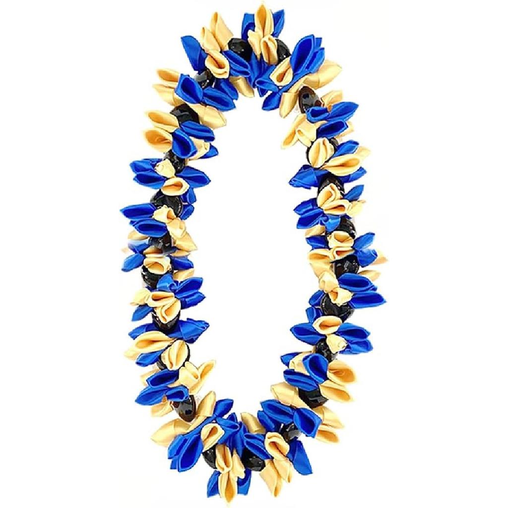 Graduation Leis Braided Lei Class of 2025 Honor Cord Rope for Graduation Party Student Grad DIY Decors Gold, Purple