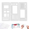 Handmade Flexible Record Template Flexible Ruler With Recording Templates