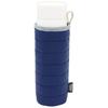 Padou Ecorip Cooler Compact Bottle Cover (Navy) and High-Performance Stainless Steel Bottle Set. Keeps Cool, Water-repellent, Lightweight, and Made Wi