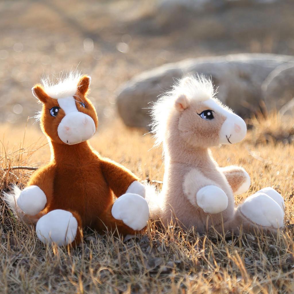 Plush Pony Stuffed Animal Toy For Kids Kids Birthday Gift Soft Animal Companion