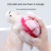 Double-sided Turtle Bath Ball Soft Body Cleaning Mesh Cute Turtle Bath Toy  Bathroom Accessories