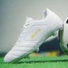 Men's/ Women's Football Boots Youth Artificial Grass Training Long Nails TF Microfiber Mesh Breathable Football Shoes Children's Football Shoes