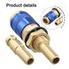 Brass Gas Water Connectors 8mm Inner Diameter for Various Applications