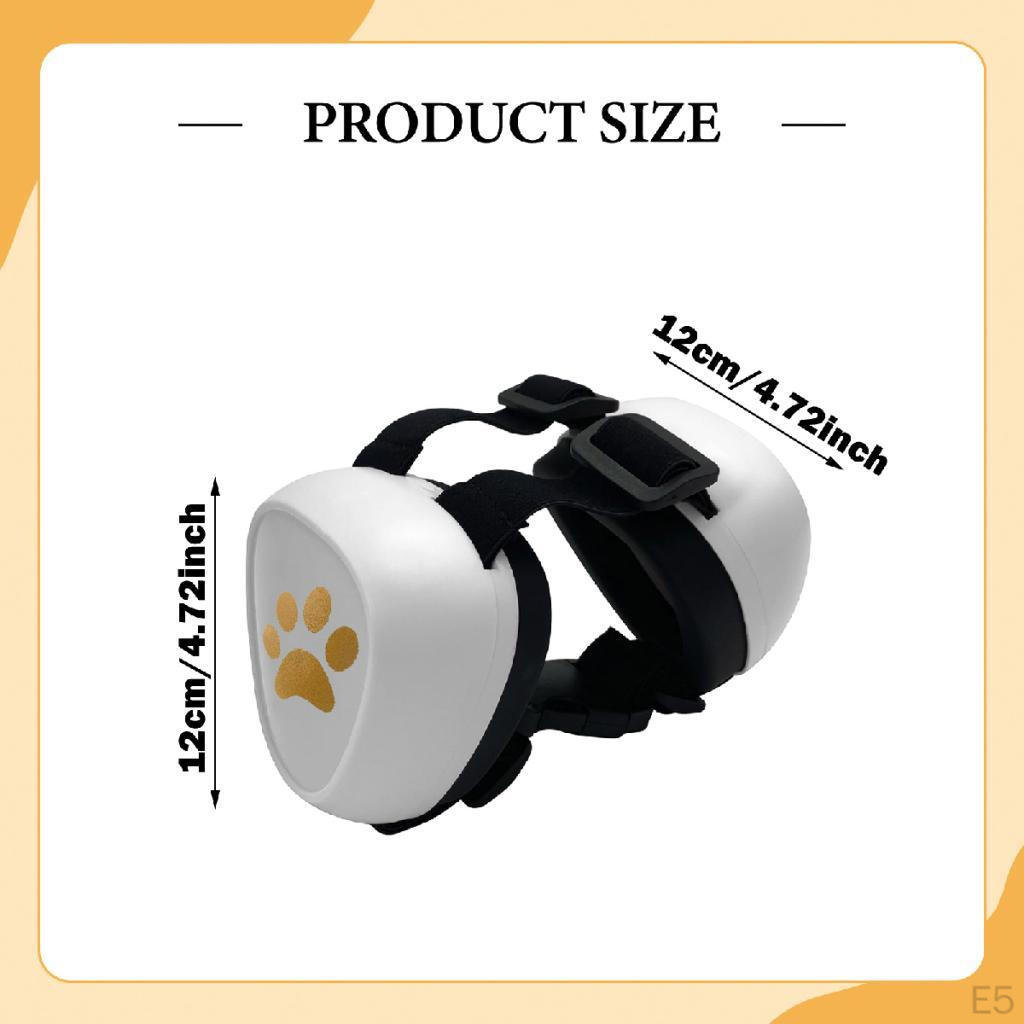 Dog Ear Covers for Noise Protection And Hearing Safety Medium Large Dogs