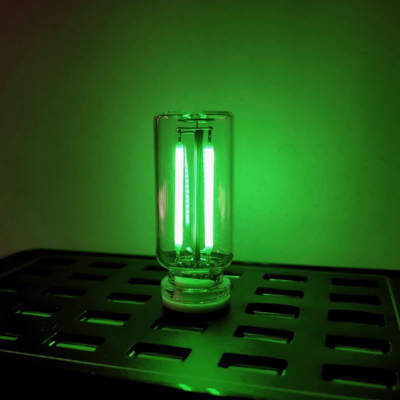 Car USB Night Light Touch Dimmable LED Filament Lamp Portable Lighting Plug and Play Decorative Atmosphere Light for Car Bedroom