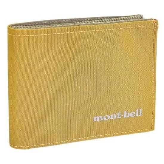 Montbell Wallet Mens Womens Two-Fold Compact Simple Flat (Yellow YL)
